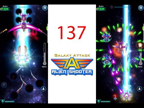 Video guide by Galaxy Attack: Alien Shooter: Galaxy Attack: Alien Shooter Level 137 #galaxyattackalien