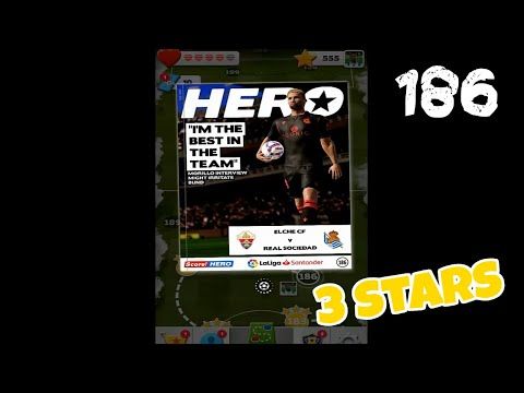 Video guide by Puzzlegamesolver: Score! Hero 2 Level 186 #scorehero2