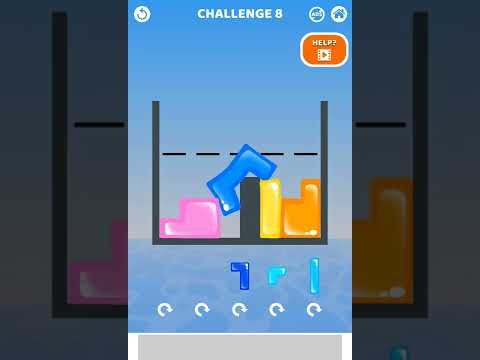 Video guide by Just for fun: Jelly Fill Level 5-8 #jellyfill