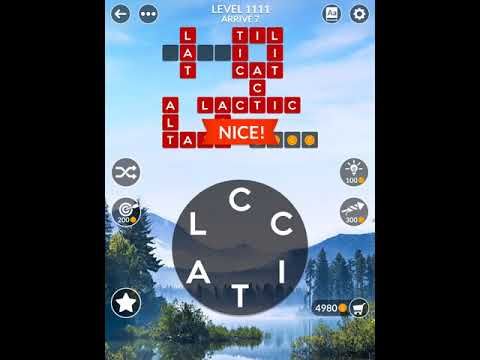 Video guide by Scary Talking Head: Wordscapes Level 1111 #wordscapes