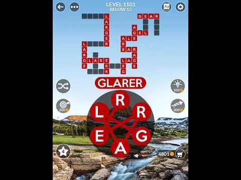 Video guide by Scary Talking Head: Wordscapes Level 1101 #wordscapes