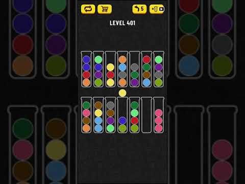 Video guide by Mobile games: Ball Sort Puzzle Level 401 #ballsortpuzzle