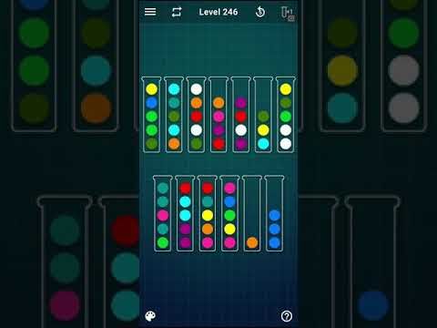 Video guide by Mobile games: Ball Sort Puzzle Level 246 #ballsortpuzzle