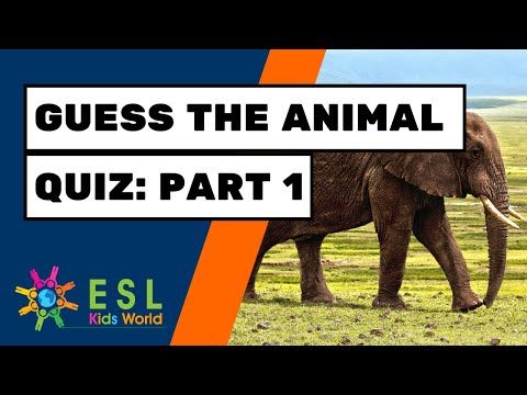 Video guide by ESL Kids World: Guess The Animal? Part 1 #guesstheanimal