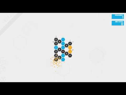 Video guide by keyboardandmug: Hexcells Level 3-6 #hexcells