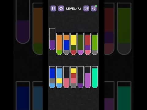 Video guide by Water Sort Puzzle - Guru Puzzle Game: Water Sort Puzzle Level 472 #watersortpuzzle
