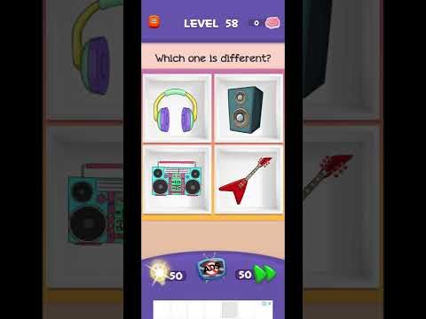 Video guide by Mobile Gaming Junction: Braindom 3: Smart, Brain Games Level 58 #braindom3smart