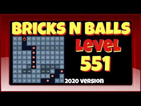 Video guide by Bricks N Balls: Bricks n Balls Level 551 #bricksnballs