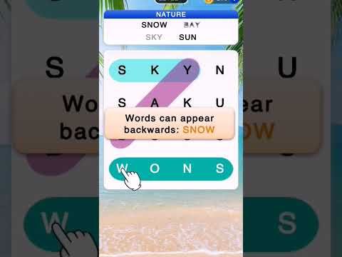 Video guide by The Games Squad: Word Search Level 1 #wordsearch