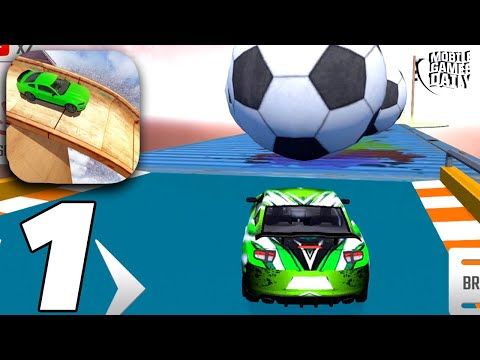 Video guide by MobileGamesDaily: Mega Ramp Car Driving Game 3D Part 1 #megarampcar