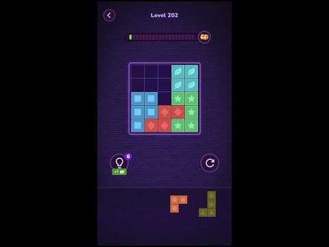 Video guide by Block Puzzle: Block Puzzle Level 202 #blockpuzzle