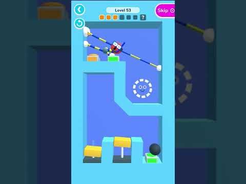 Video guide by Mobile Game King: Stretch Guy Level 53 #stretchguy