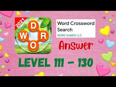 Video guide by WordcrossGame: Word Level 111 #word