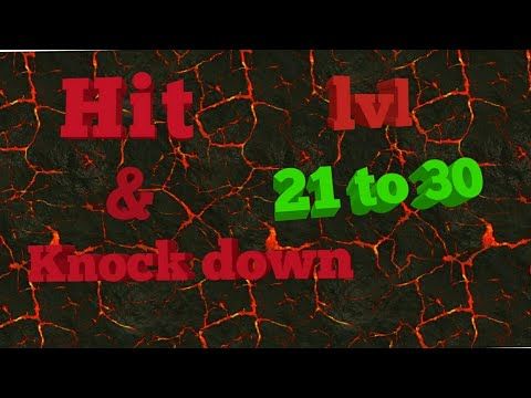 Video guide by Best Android Gaming World: Hit & Knock down Level 21-30 #hitampknock