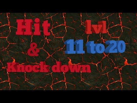 Video guide by Best Android Gaming World: Hit & Knock down Level 11-20 #hitampknock
