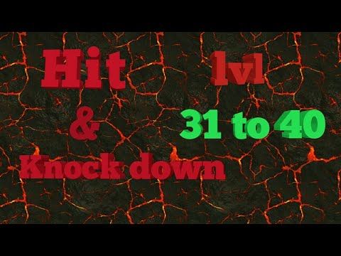 Video guide by Best Android Gaming World: Hit & Knock down Level 31-40 #hitampknock