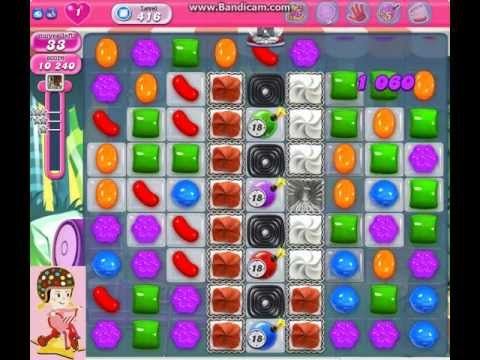 Video guide by æ€¡æ˜† é™³: Candy Crush Saga Level 416 #candycrushsaga
