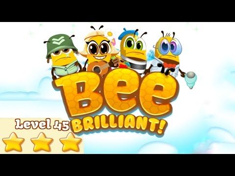 Video guide by Dimo Petkov: Bee Brilliant Level 45 #beebrilliant