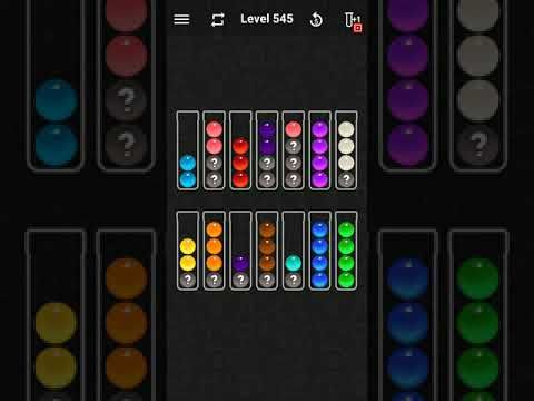 Video guide by justforfun: Ball Sort Color Water Puzzle Level 545 #ballsortcolor
