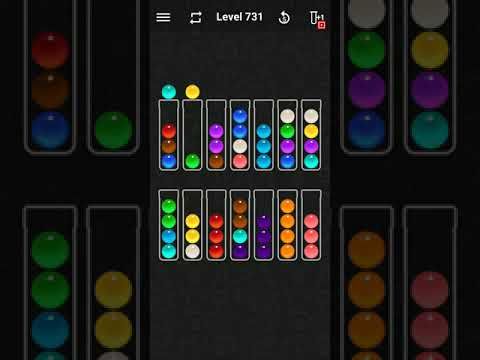 Video guide by justforfun: Ball Sort Color Water Puzzle Level 731 #ballsortcolor