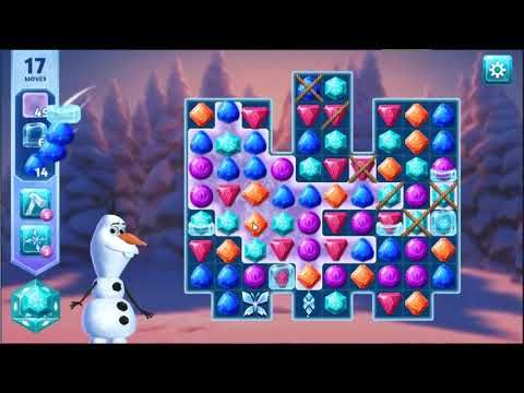 Video guide by skillgaming: Disney Frozen Adventures Level 132 #disneyfrozenadventures