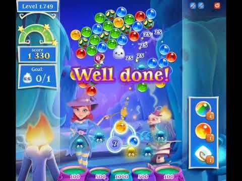 Video guide by skillgaming: Bubble Witch Saga 2 Level 1749 #bubblewitchsaga