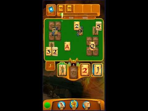 Video guide by skillgaming: Solitaire Level 555 #solitaire