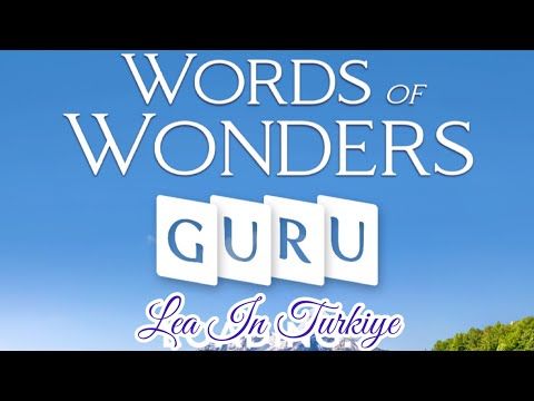 Video guide by Lea In Turkiye: Words of Wonders: Guru Level 84-94 #wordsofwonders