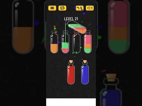 Video guide by Gaming World: Soda Sort Puzzle Level 21 #sodasortpuzzle
