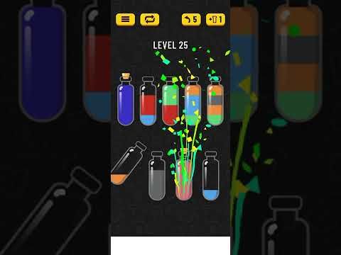 Video guide by Gaming World: Soda Sort Puzzle Level 25 #sodasortpuzzle