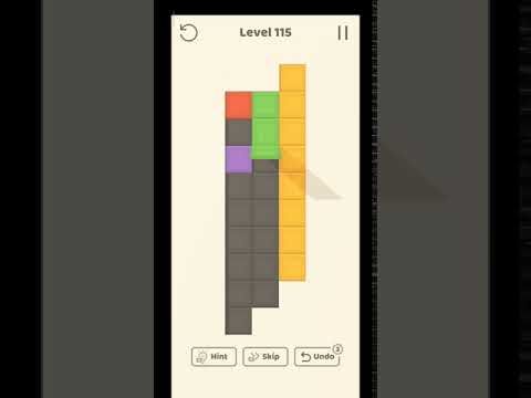 Video guide by Friends & Fun: Folding Blocks Level 115 #foldingblocks