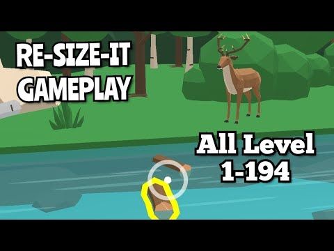 Video guide by GAMER KAMPUNG: Re-Size-It Level 1-194 #resizeit