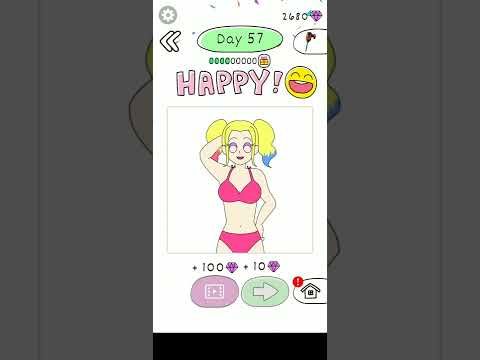 Video guide by Gameplays xyz: Draw Happy Queen Level 55 #drawhappyqueen