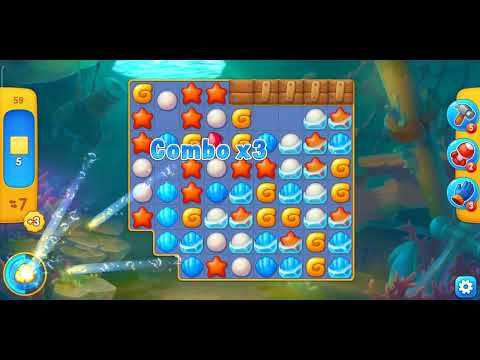 Video guide by Fishdom Levels ANDROID: Fishdom Level 59 #fishdom