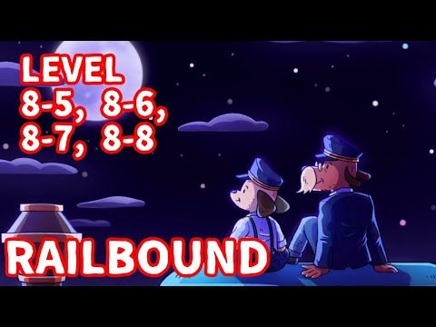 Video guide by Lord Games: Railbound Level 8-5 #railbound