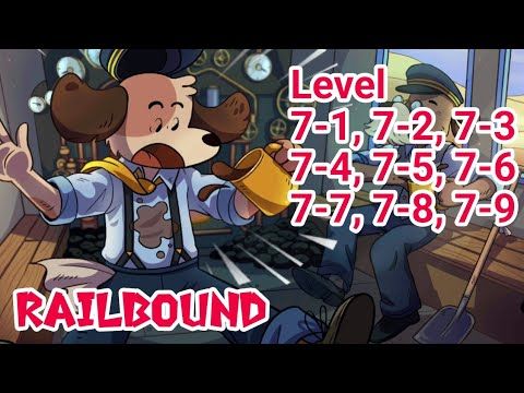 Video guide by Lord Games: Railbound Level 7 #railbound