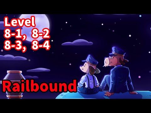 Video guide by Lord Games: Railbound Level 8-1 #railbound