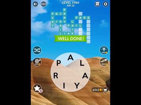 Video guide by Scary Talking Head: Wordscapes Level 1984 #wordscapes