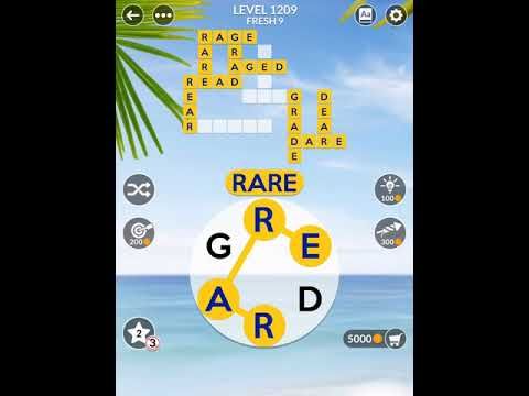 Video guide by Scary Talking Head: Wordscapes Level 1209 #wordscapes