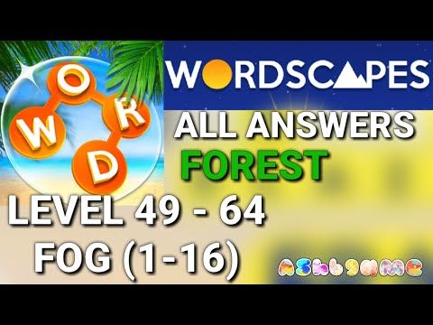 Video guide by FILGA: Wordscapes Level 49 #wordscapes