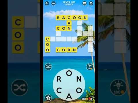 Video guide by ETPC EPIC TIME PASS CHANNEL: Wordscapes Level 281 #wordscapes