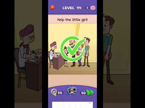 Video guide by Mobile Gaming Junction: Braindom 3: Smart, Brain Games Level 99 #braindom3smart