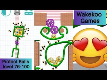 Video guide by Wakekoo Games: Protect Balls Level 76-100 #protectballs