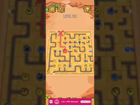 Video guide by Chaker Gamer: Water Connect Puzzle Level 122 #waterconnectpuzzle