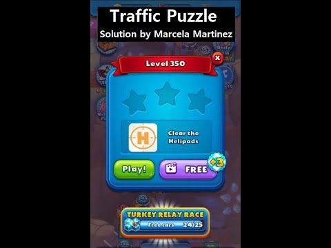 Video guide by Marcela Martinez: Traffic Puzzle Level 350 #trafficpuzzle