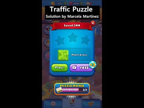 Video guide by Marcela Martinez: Traffic Puzzle Level 344 #trafficpuzzle