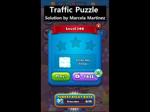 Video guide by Marcela Martinez: Traffic Puzzle Level 346 #trafficpuzzle