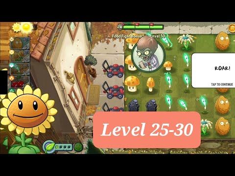 Video guide by DR Games: Food Fight Level 25-30 #foodfight