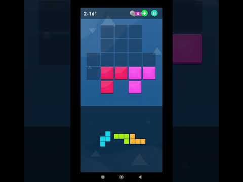 Video guide by The Maaz Malik: Block Puzzle Level 2-161 #blockpuzzle