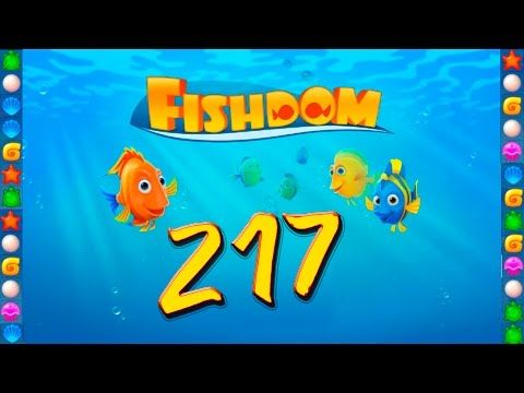 Video guide by GoldCatGame: Fishdom: Deep Dive Level 217 #fishdomdeepdive